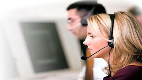 Call centre operators