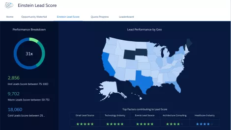 Einstein lead scores 1 nrbzuiu