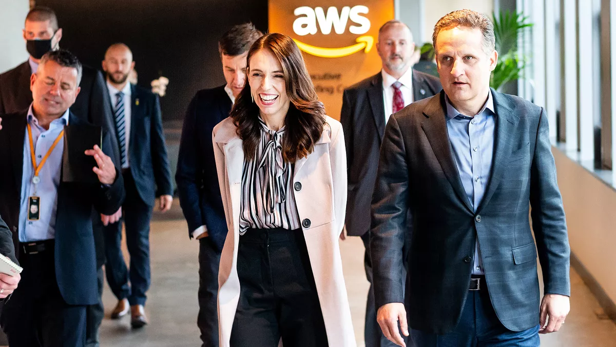 Ardern meets with Amazon Web Services CEO on US trade trip