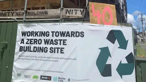 How construction site will recycle 90% of its waste