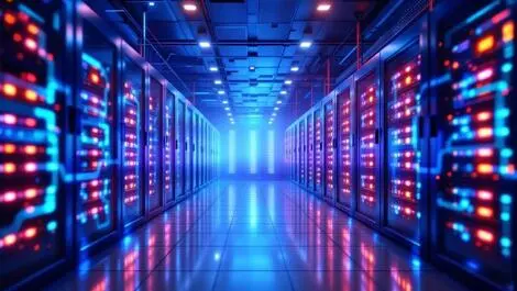 Modern uk data center interior servers security data sovereignty cloud