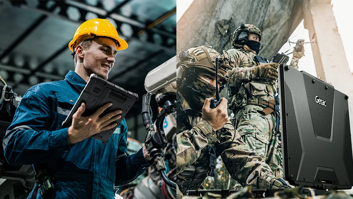 Getac unveils rugged AI-powered F120 tablet & V120 laptop for field use