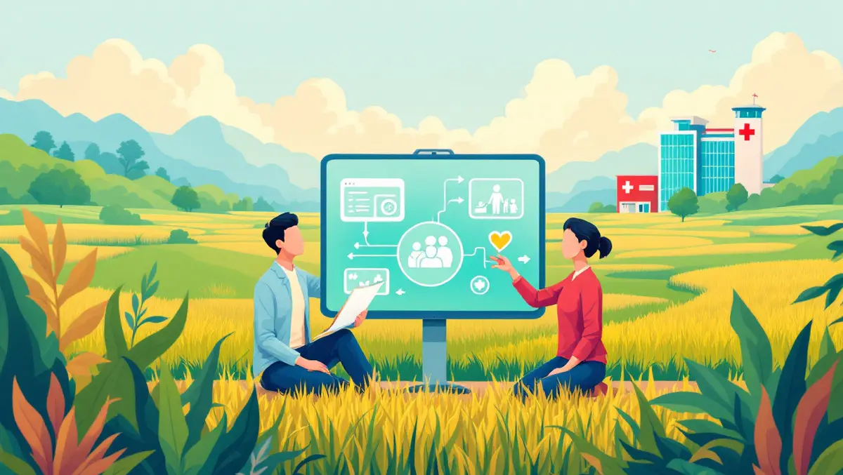 Indonesian chinese researchers collaborate digital screen education healthcare agriculture southeast asia