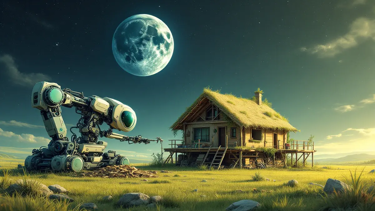 Charlotte robot promises eco-safe home building on Earth & Moon