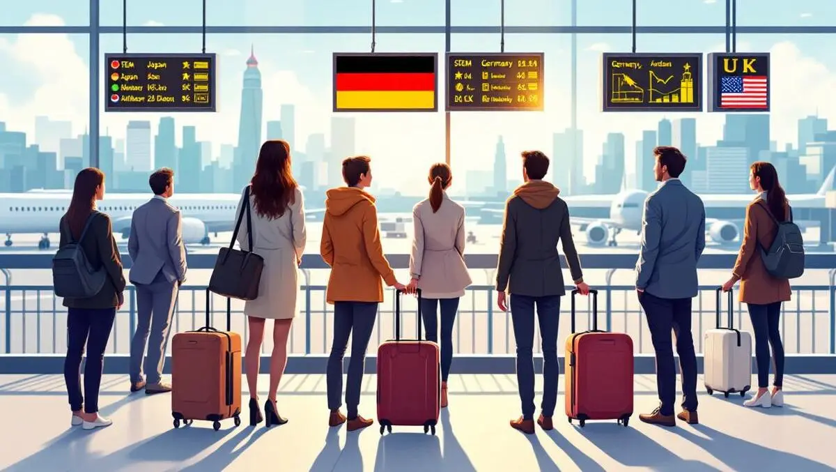 Stem professionals airport departure boards global mobility career moves