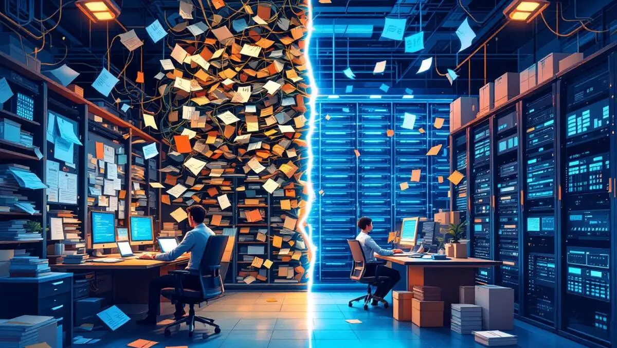 Ai driven data governance 2026 chaotic papers to ordered datacenter