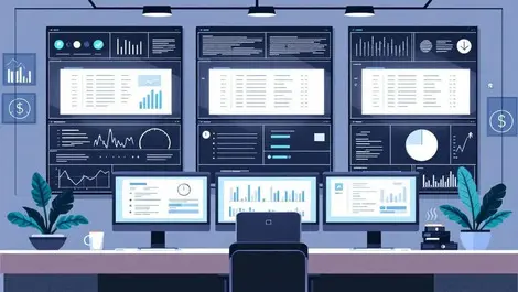 Minimalist financial compliance control room filtered alerts highlighted
