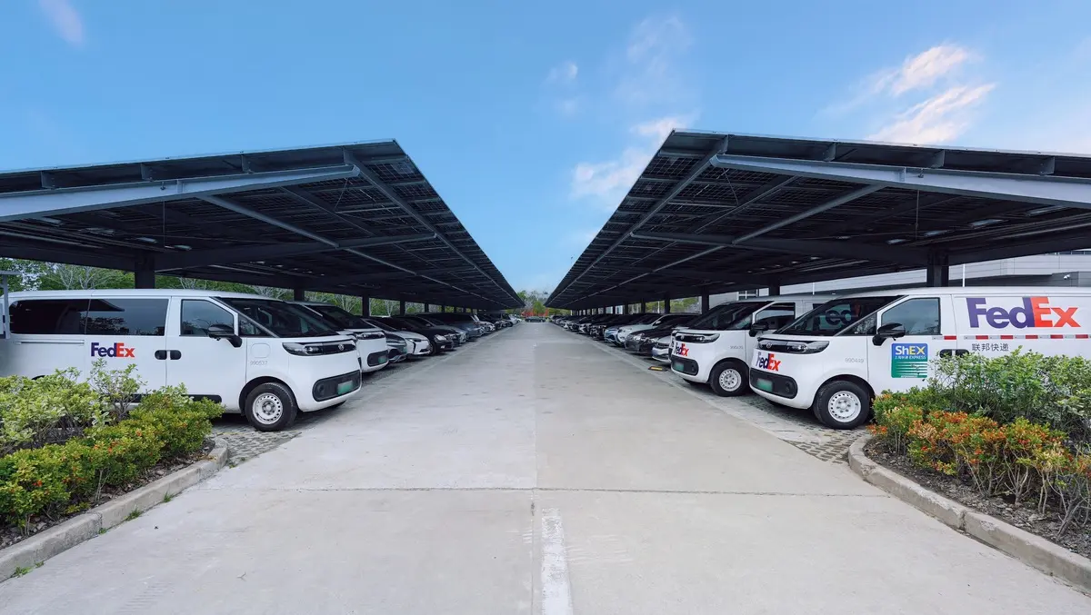 FedEx opens first on-site solar hub at Shanghai airport